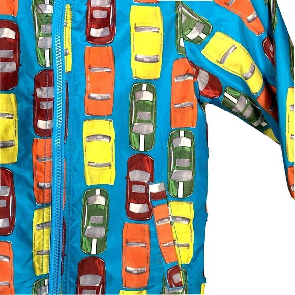 Children's Place Waterproof Cars Jacket/Vintage 4T - Picture 9 of 12